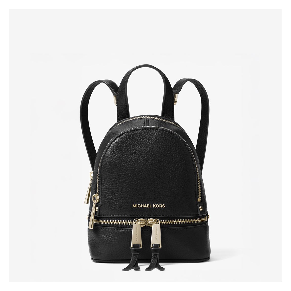 Black Rhea Zip Backpack main product photo