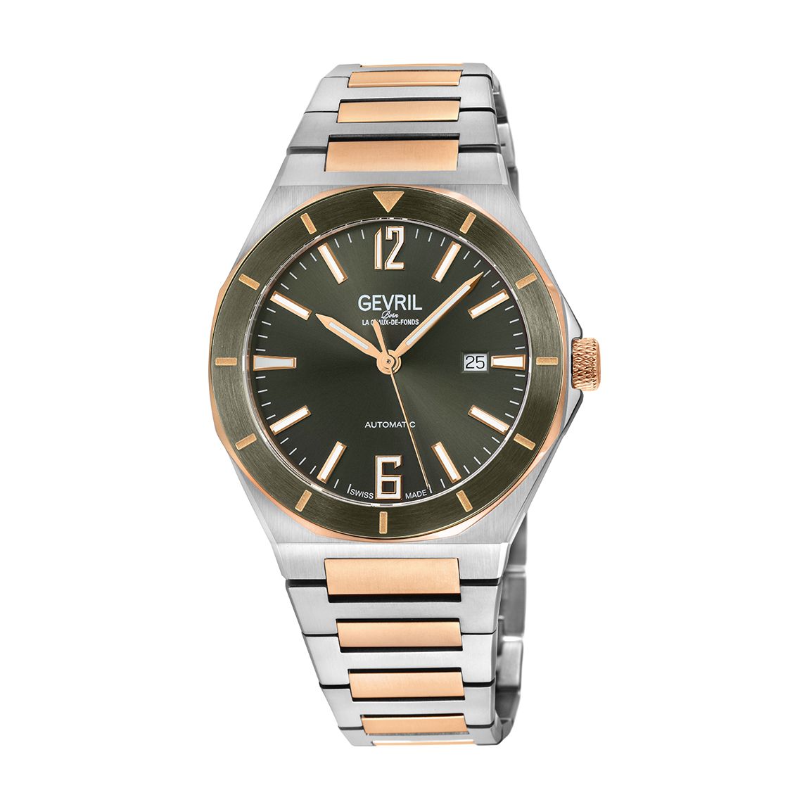 Green Two Tone Men's High Line Automatic Watch 43 mm main product photo