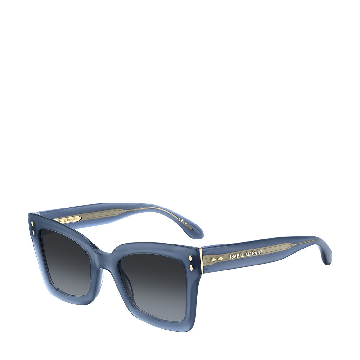 Blue Rectangular Sunglasses 52mm main product photo