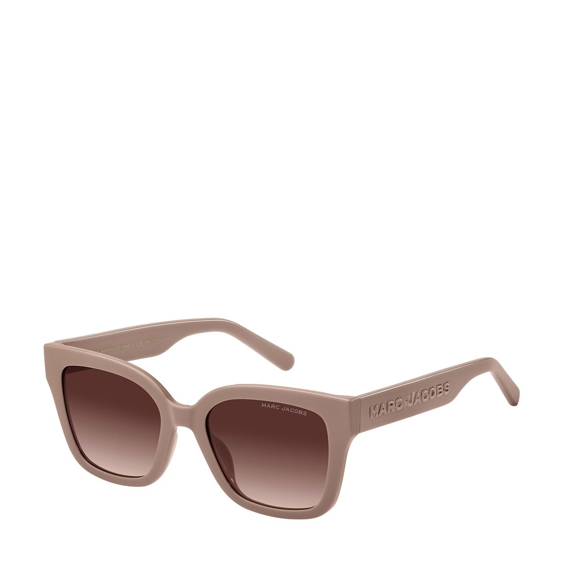 Beige Rectangular Sunglasses 53mm main product photo