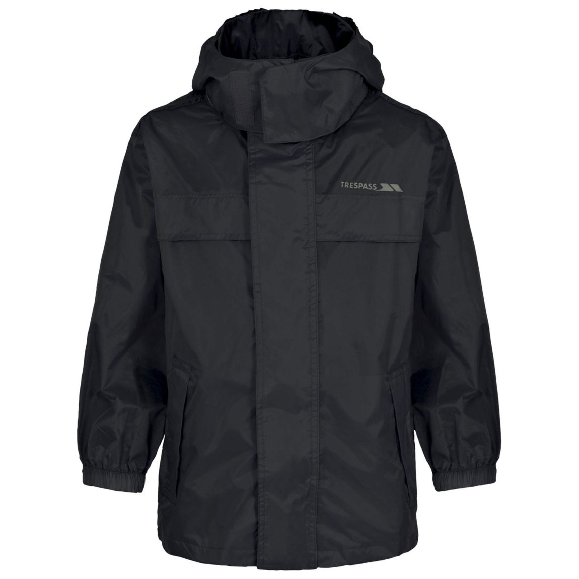 Kids Unisex Packa Pack Away Waterproof Jacket Black main product photo