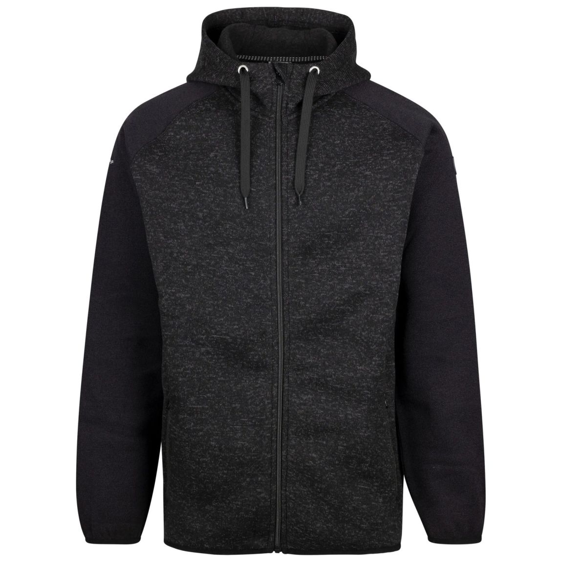 Fleece Jacket Clearwell Polyester Black Marl main product photo