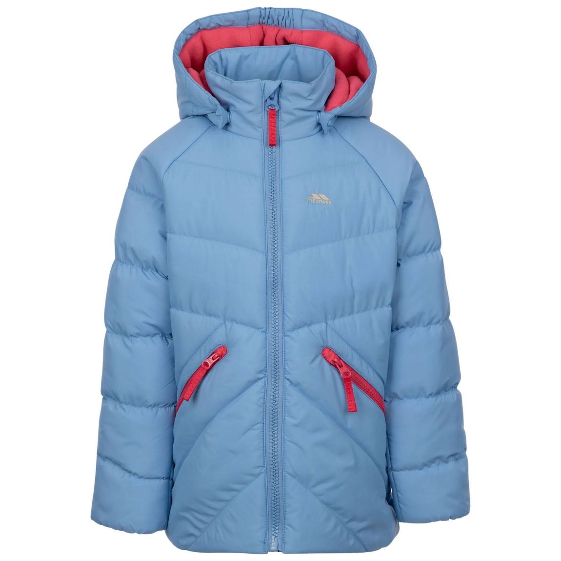 Padded Jacket Annah Polyester Cornflower Blue main product photo