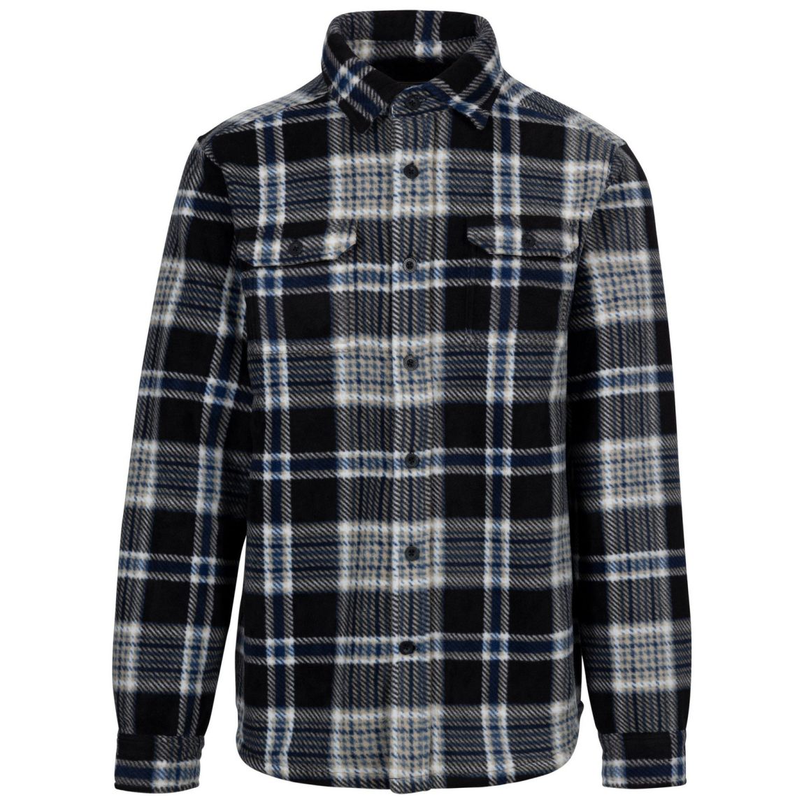 Shirt Checkley Polyester Black main product photo