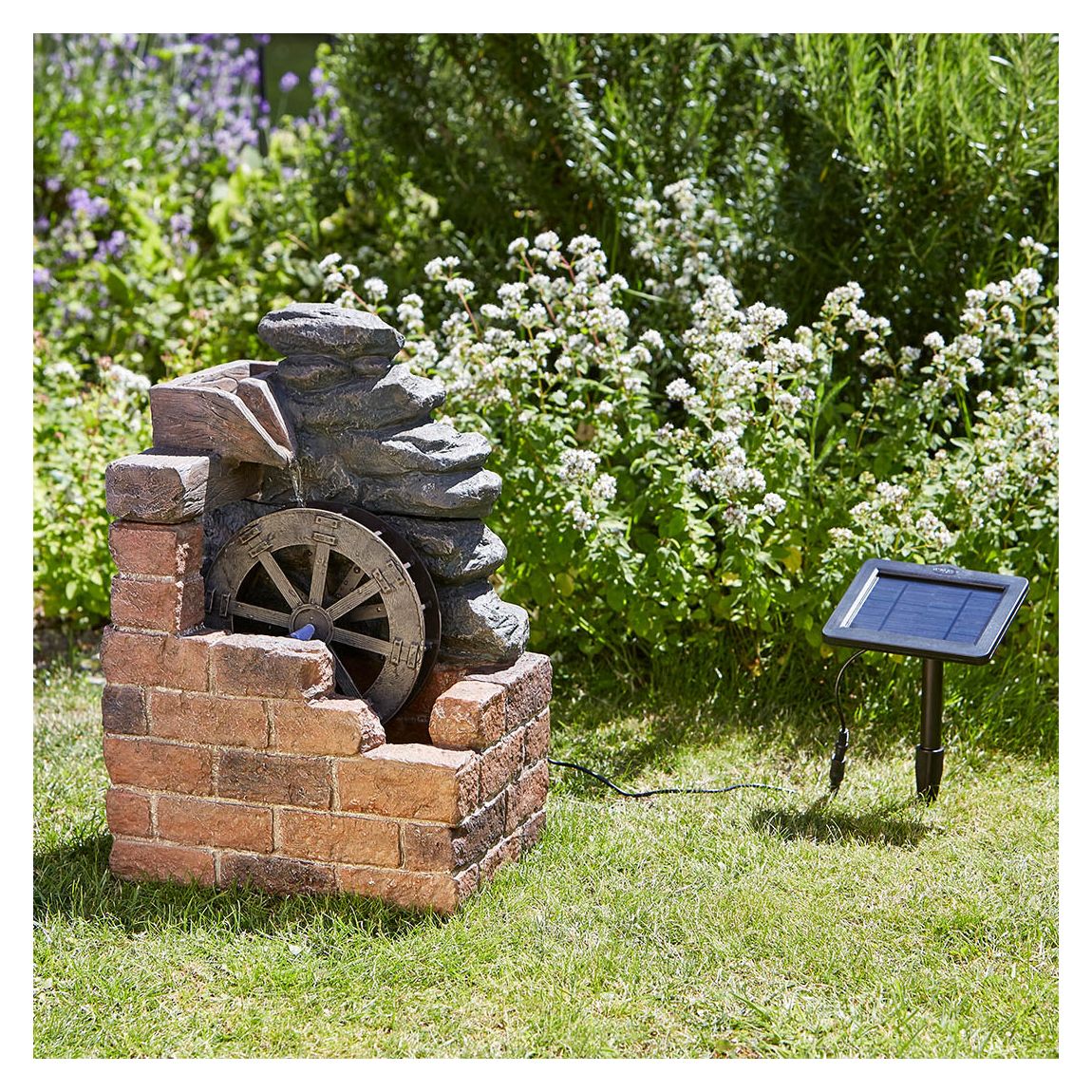 Heywood Mill Solar Powered Fountain main product photo