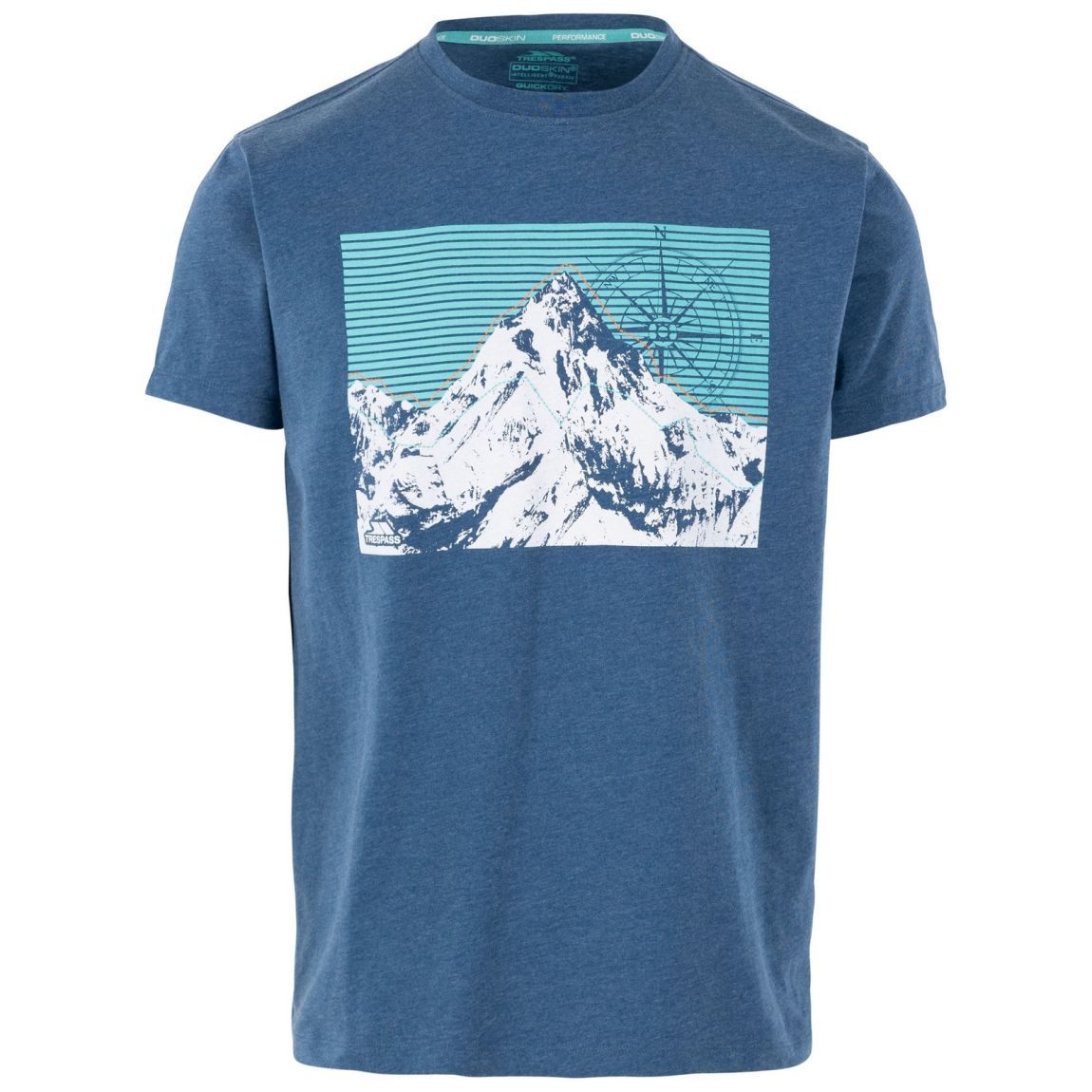 T-Shirt Chulli Cotton Indigo Tone Marl main product photo