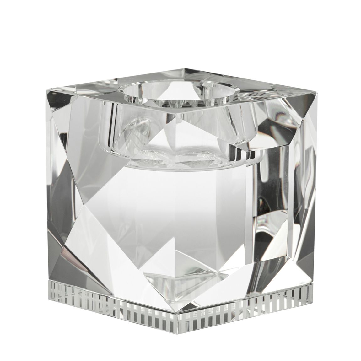 Clear Ophelia T-Light Holder main product photo