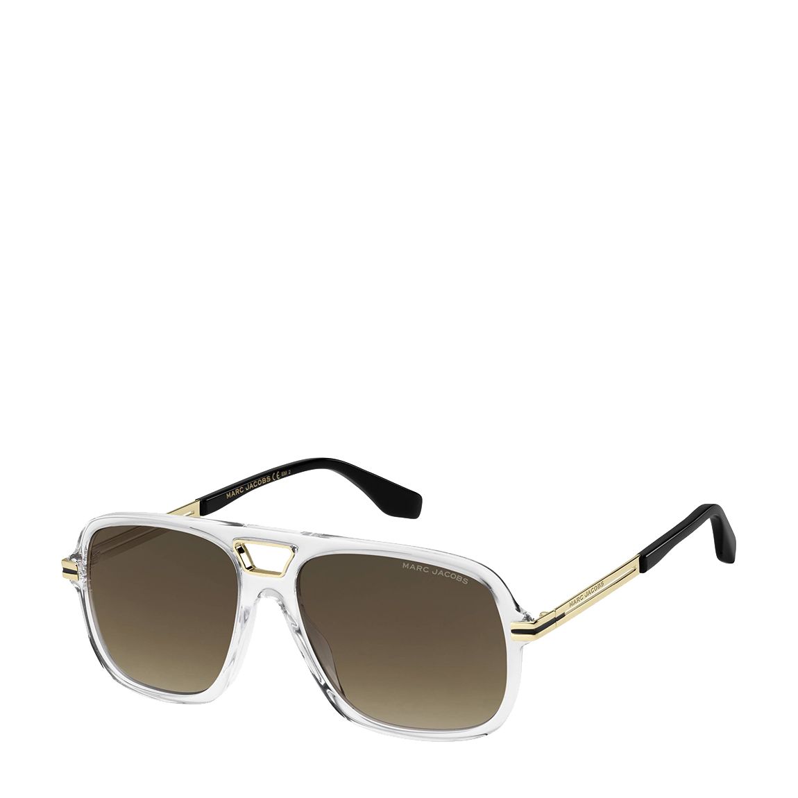 Brown Gradient Navigator Sunglasses 52mm main product photo