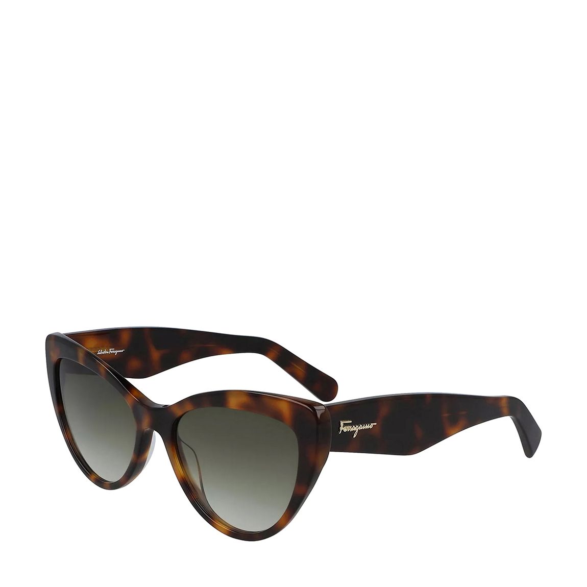 Green Gradient Cat Eye Ladies Sunglasses 56mm main product photo