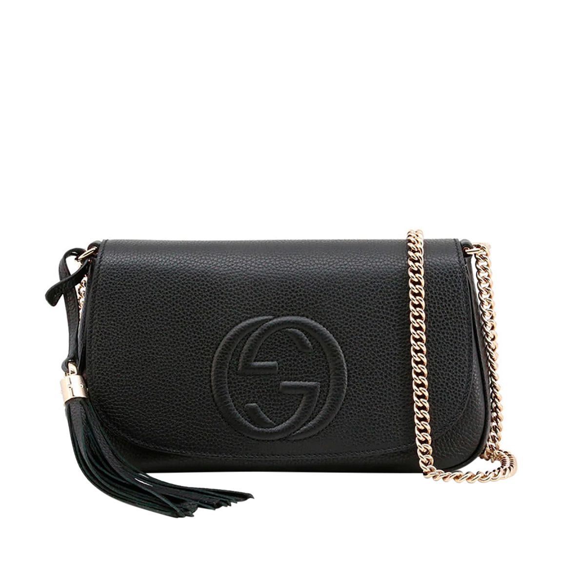 Black Gucci Soho Cellarius Shoulder Bag main product photo