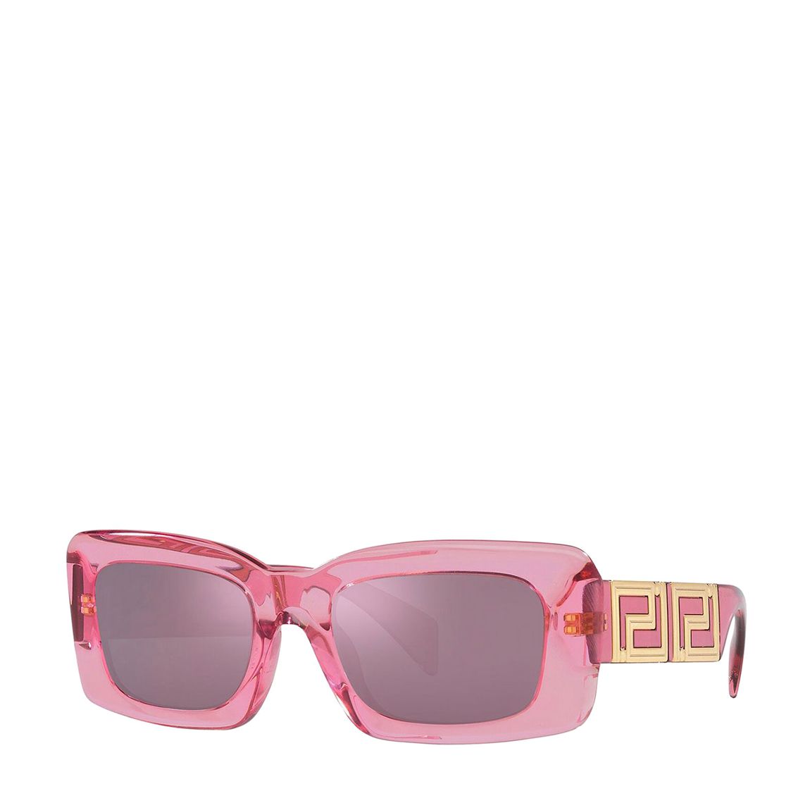 Versace Women's 54mm Transparent Pink Sunglasses main product photo