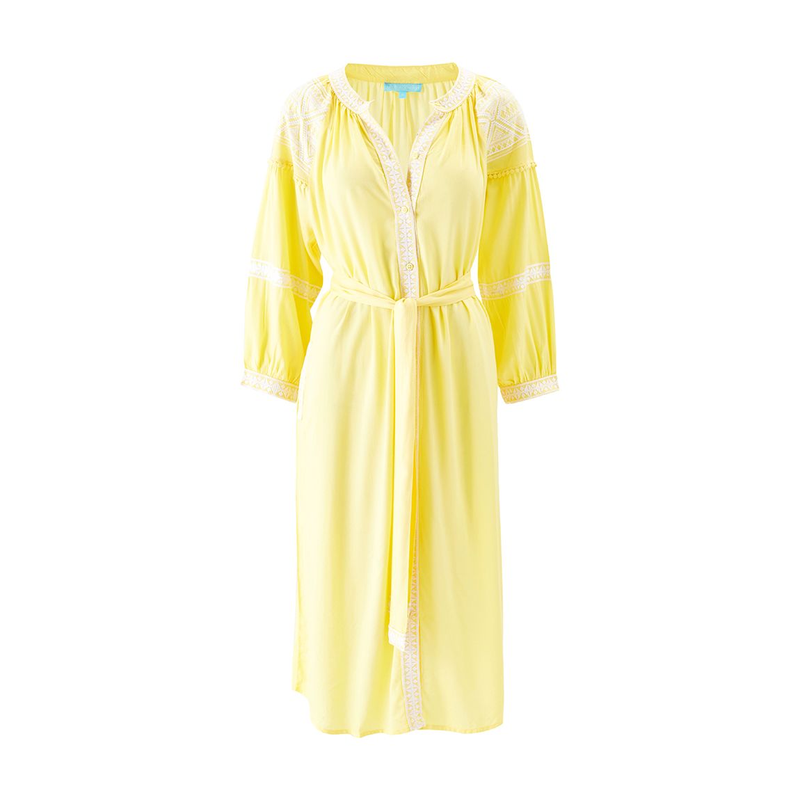 Ally Dress Yellow/White main product photo