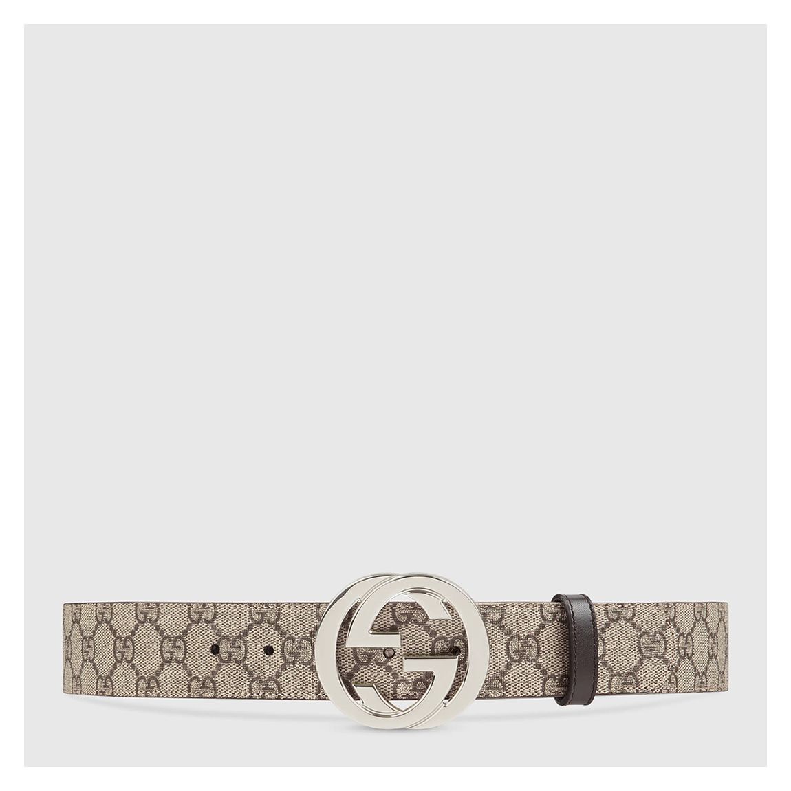Men's Gucci Reversible GG Supreme belt gg supreme main product photo