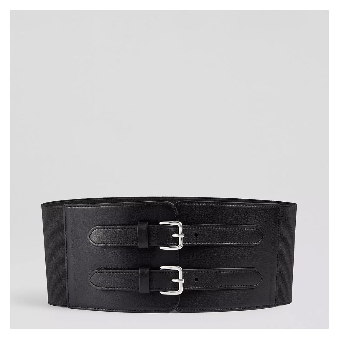 Lula Black Leather Corset Belt main product photo
