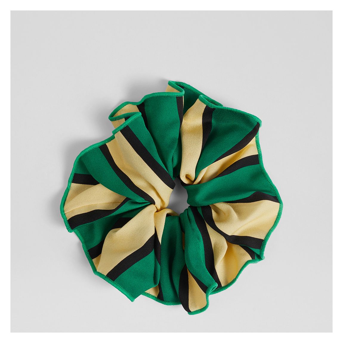 Lolita Green and Cream Scrunchie main product photo