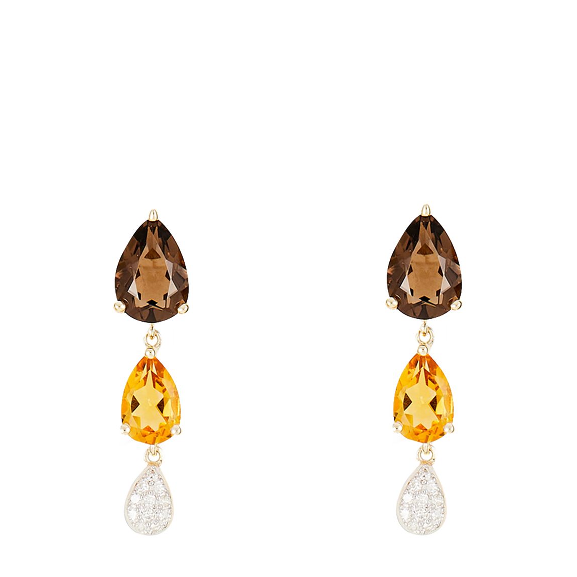 Silver Ghislaine Earrings main product photo