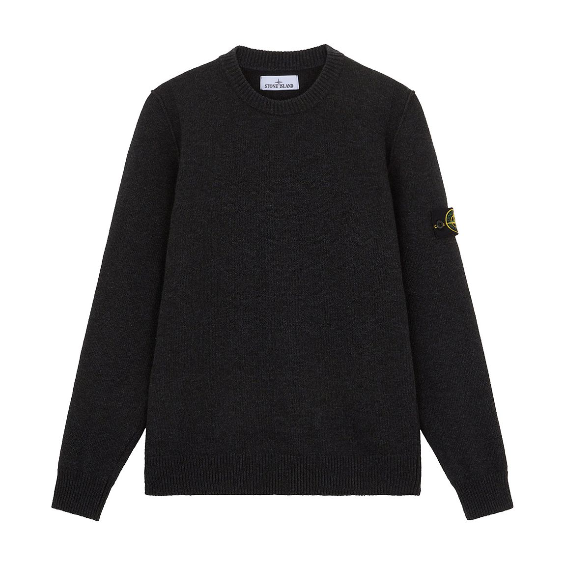 Grey Crew Neck Knit Jumper main product photo