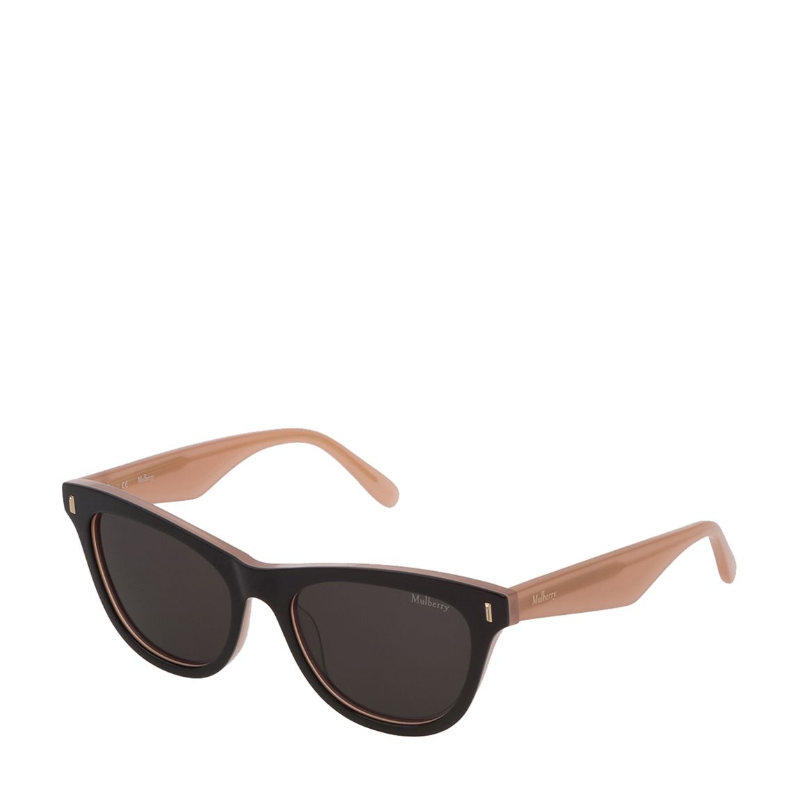 Black Top and Rose Cat Eye Sunglasses 52mm main product photo