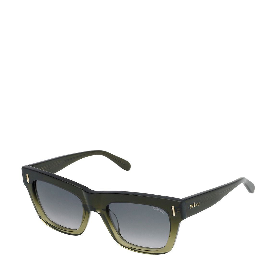 Green Shiny Square Sunglasses 52mm main product photo