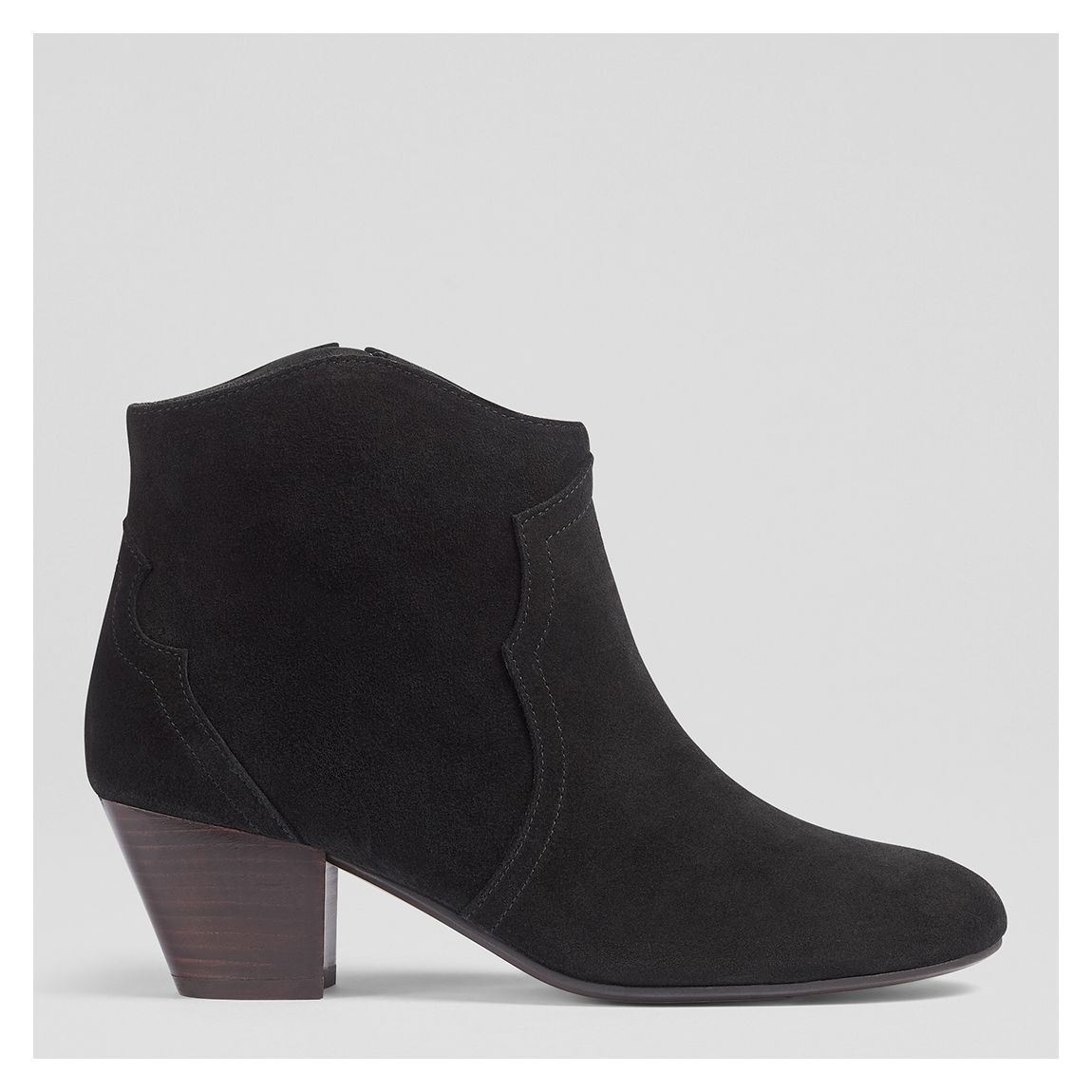 Black Leida Western Boot main product photo