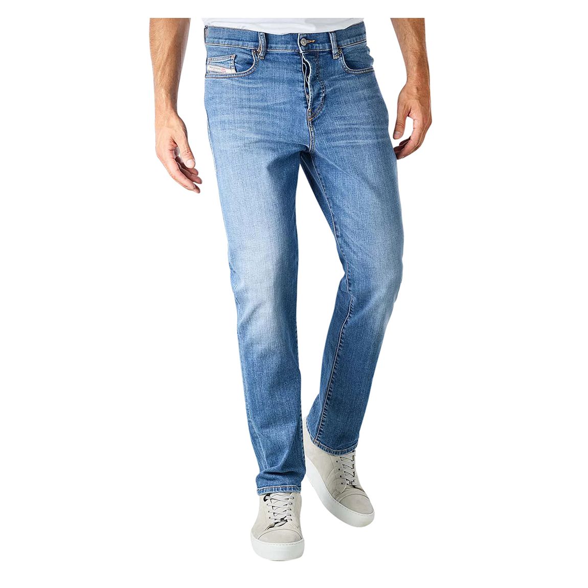Blue 2020 D-Viker Straight Stretch Jeans main product photo