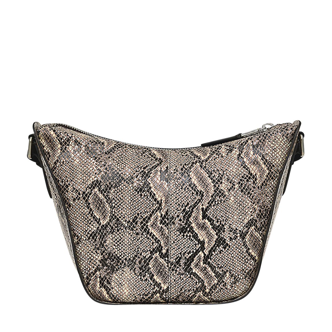 Chalk Small Oak Street Faux Snake Zip-Top Crossbody Bag main product photo