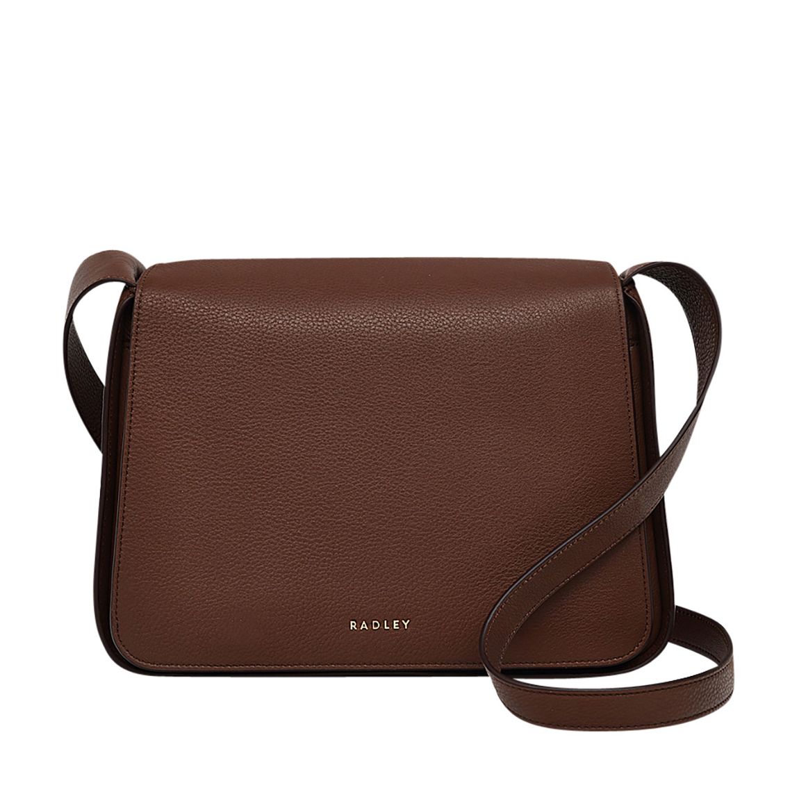 Walnut Medium Westwell Lane Flapover Crossbody Bag main product photo
