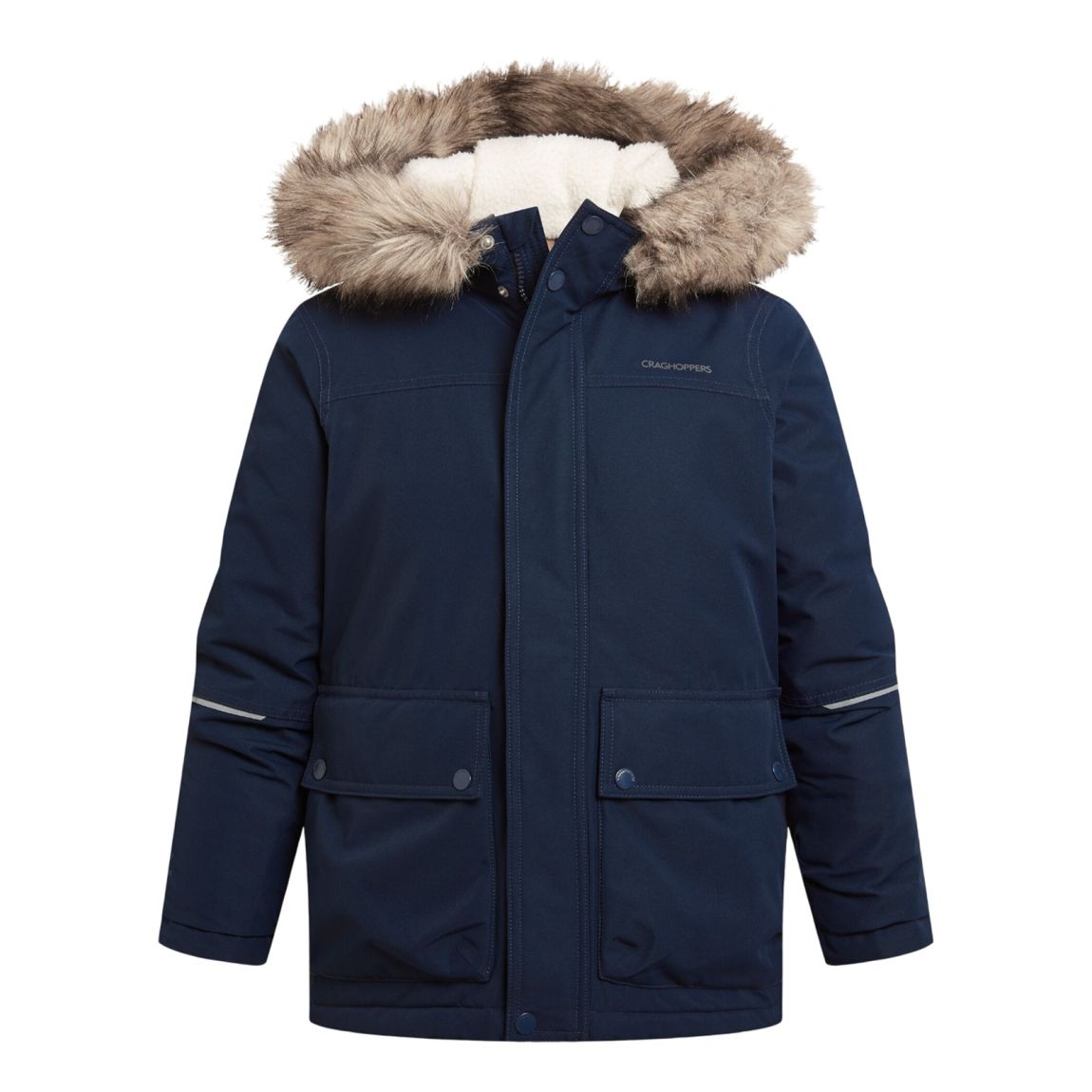 Childrens/Kids Sundon Waterproof Jacket Blue Navy main product photo