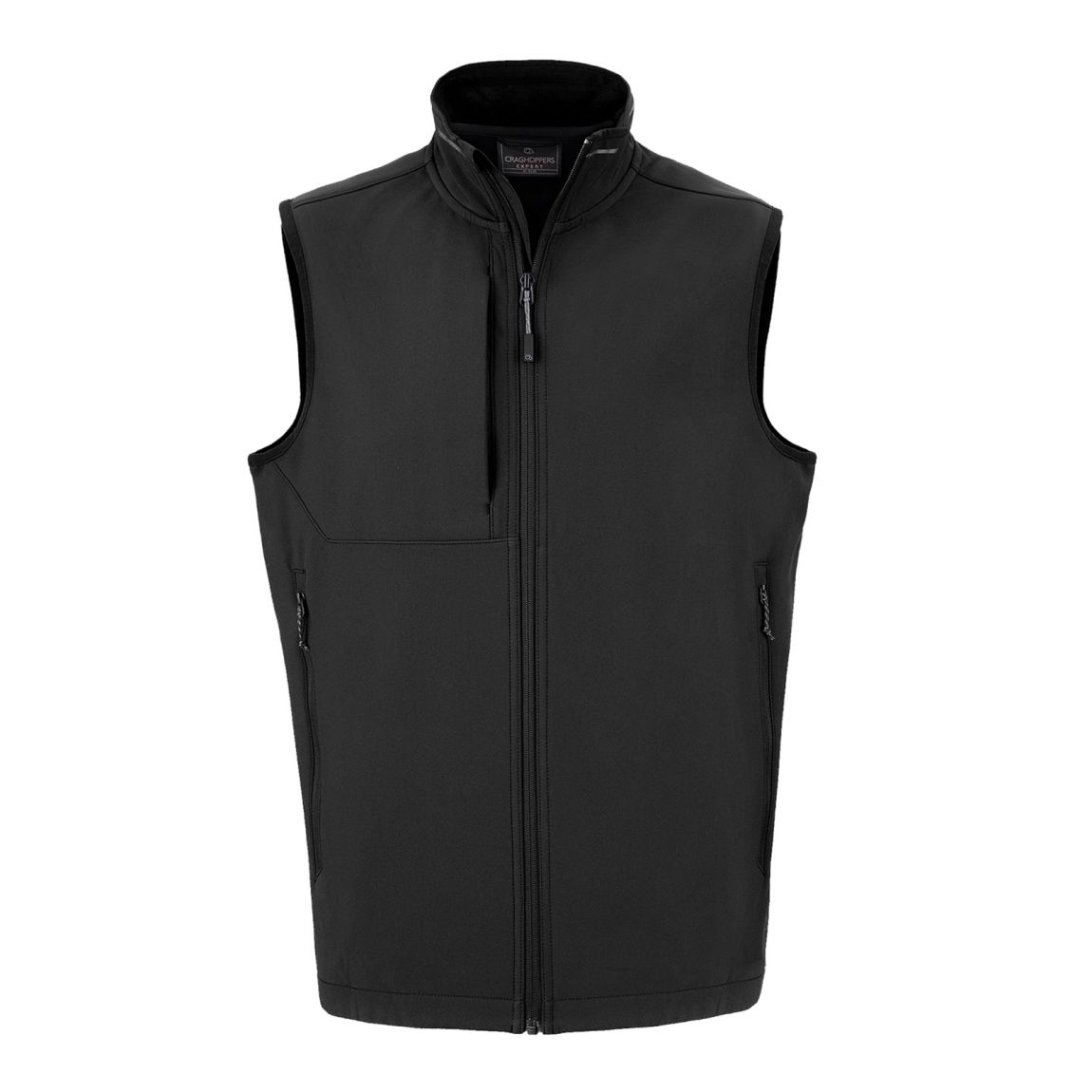 Gilet Expert Basecamp Recycled Polyester Black main product photo