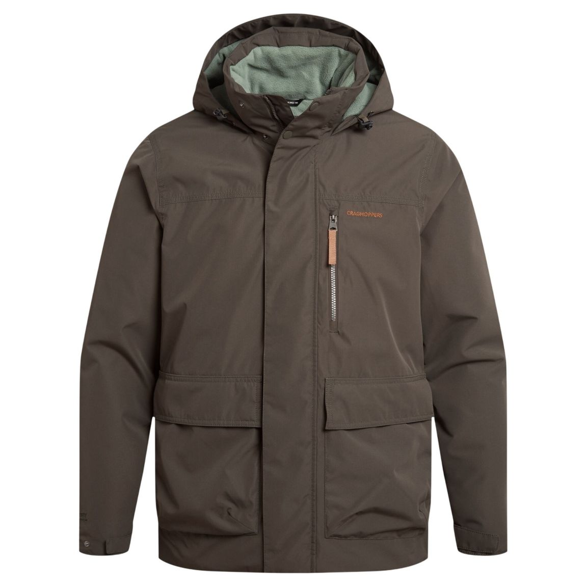 Waterproof Jacket National Trust Padley Mixed Woodland Green main product photo