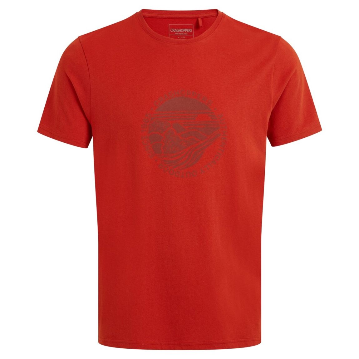 T-Shirt Lucent Organic Cotton Carnelian Orange main product photo