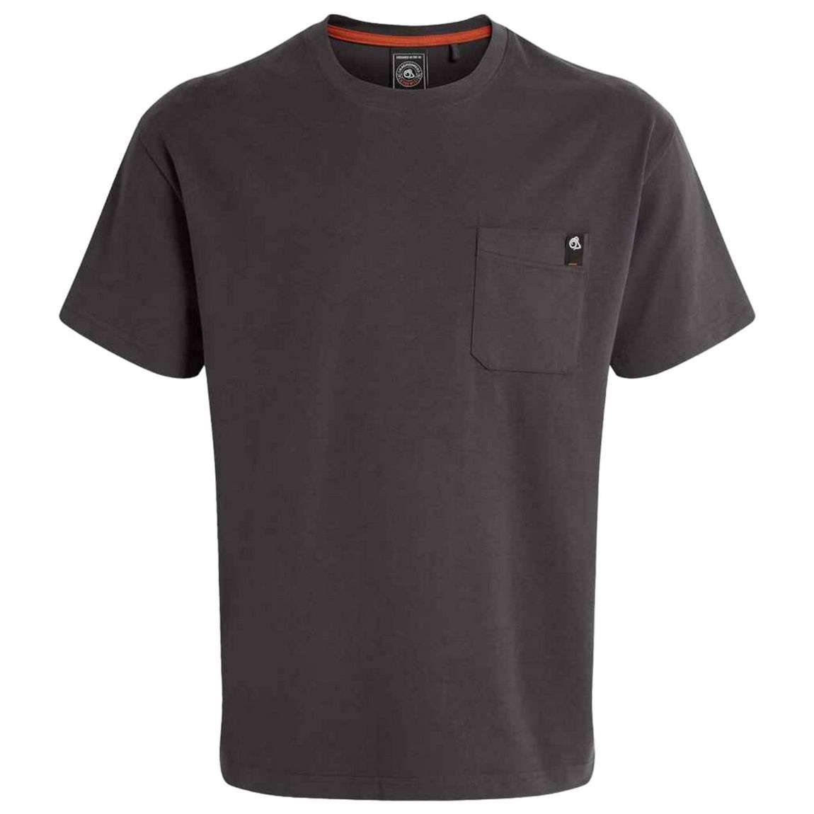 T-Shirt Wakefield Organic Cotton Carbon Grey main product photo