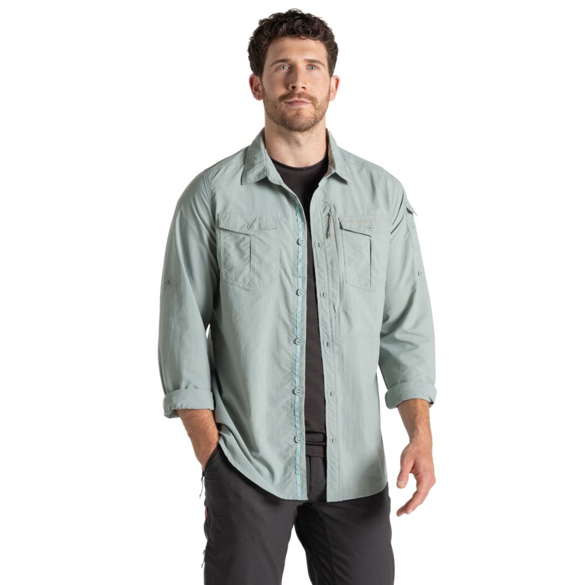 Shirt Adventure III Recycled Polyamide Lichen Green main product photo