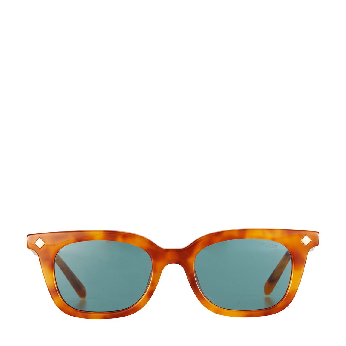 Orange Torti Teal Vinny Sunglasses main product photo