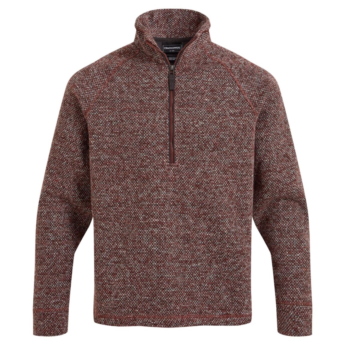 Fleece Top Rubeus Polyester Axinite Red main product photo