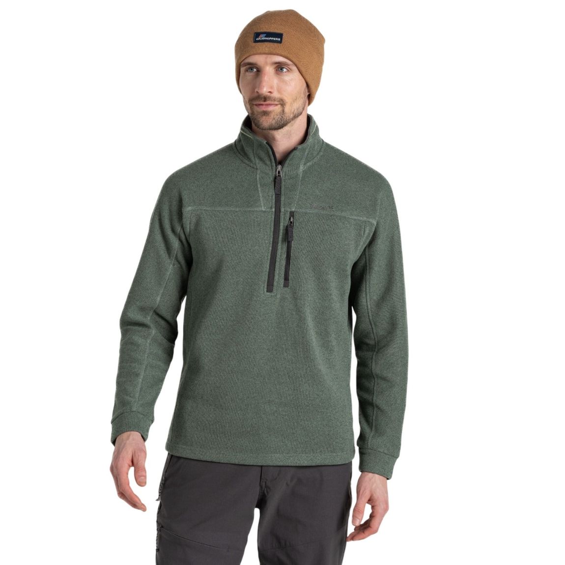Fleece Top Torney II Polyester Laurel Green main product photo