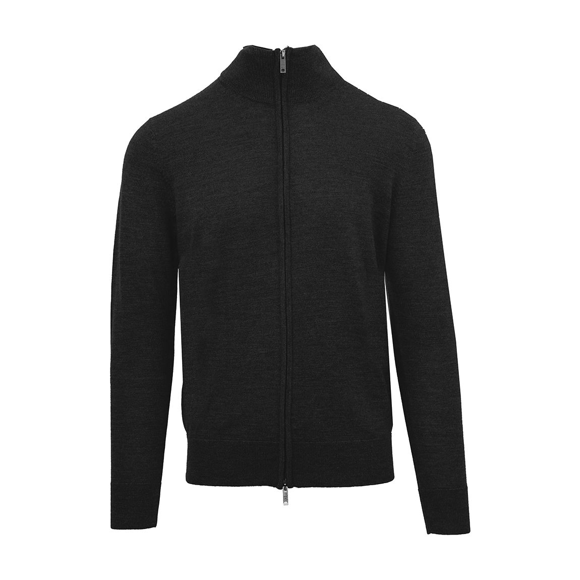 Black Turtle Neck Zip Through Jacket main product photo