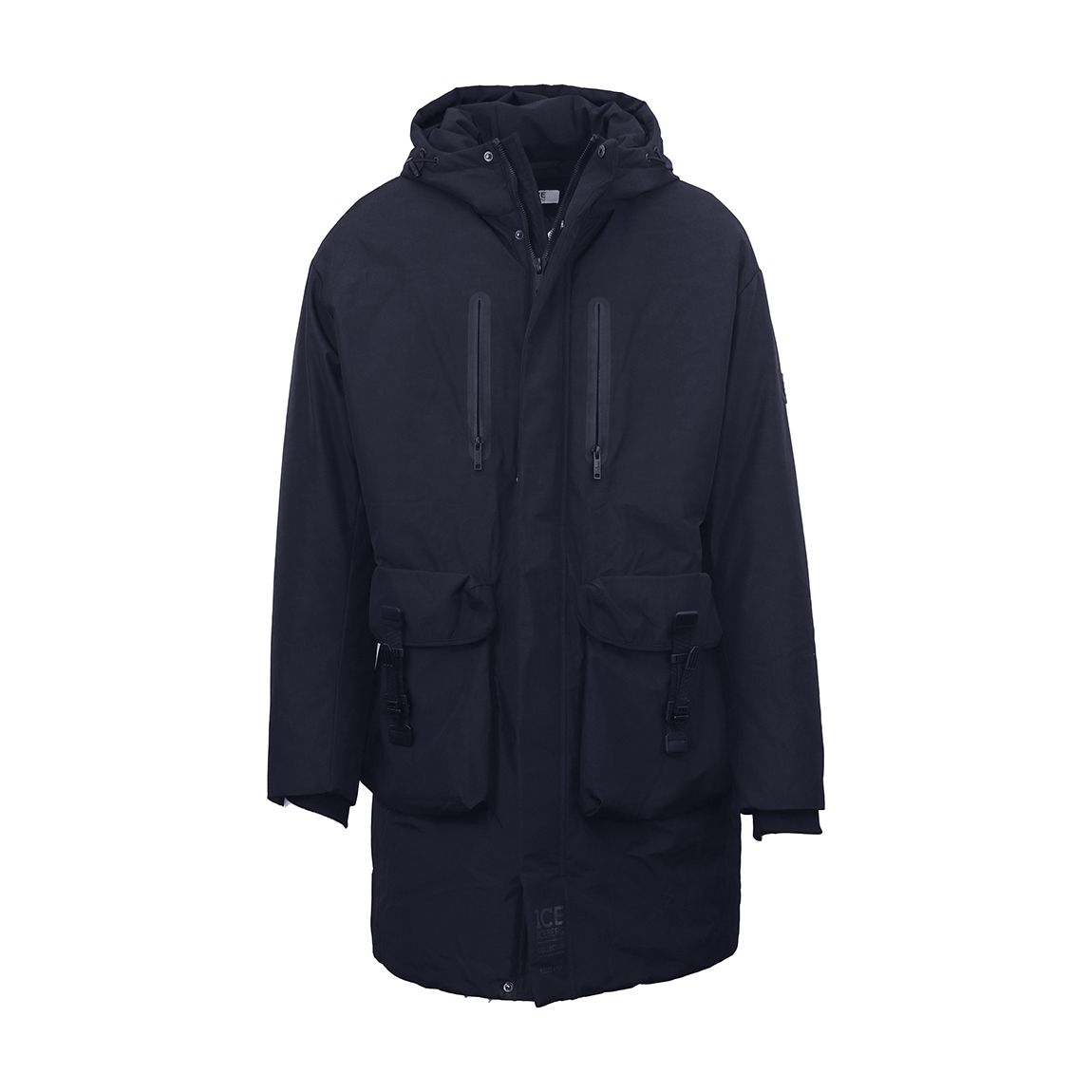 Navy Longline Waterproof Coat main product photo