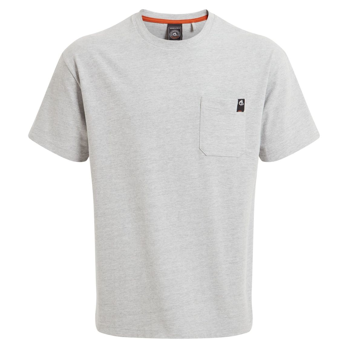T-Shirt Wakefield Workwear Organic Cotton Soft Grey Marl main product photo