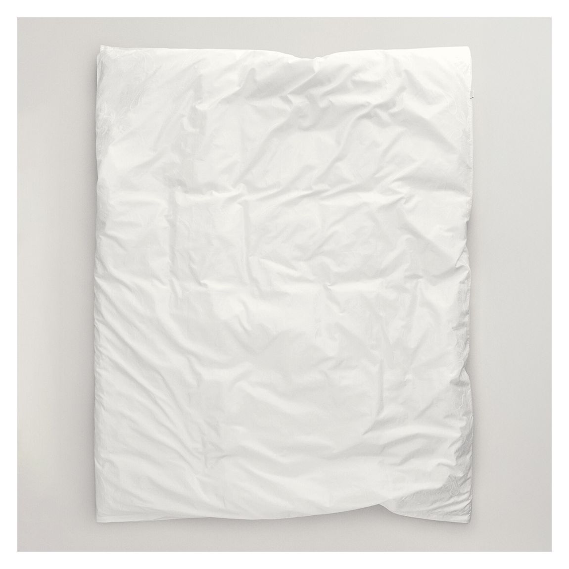 Jacquard Paisley Double Duvet Cover,White main product photo