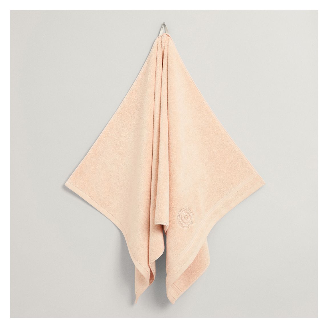 Crest Hand Towel, Apricot Shade main product photo