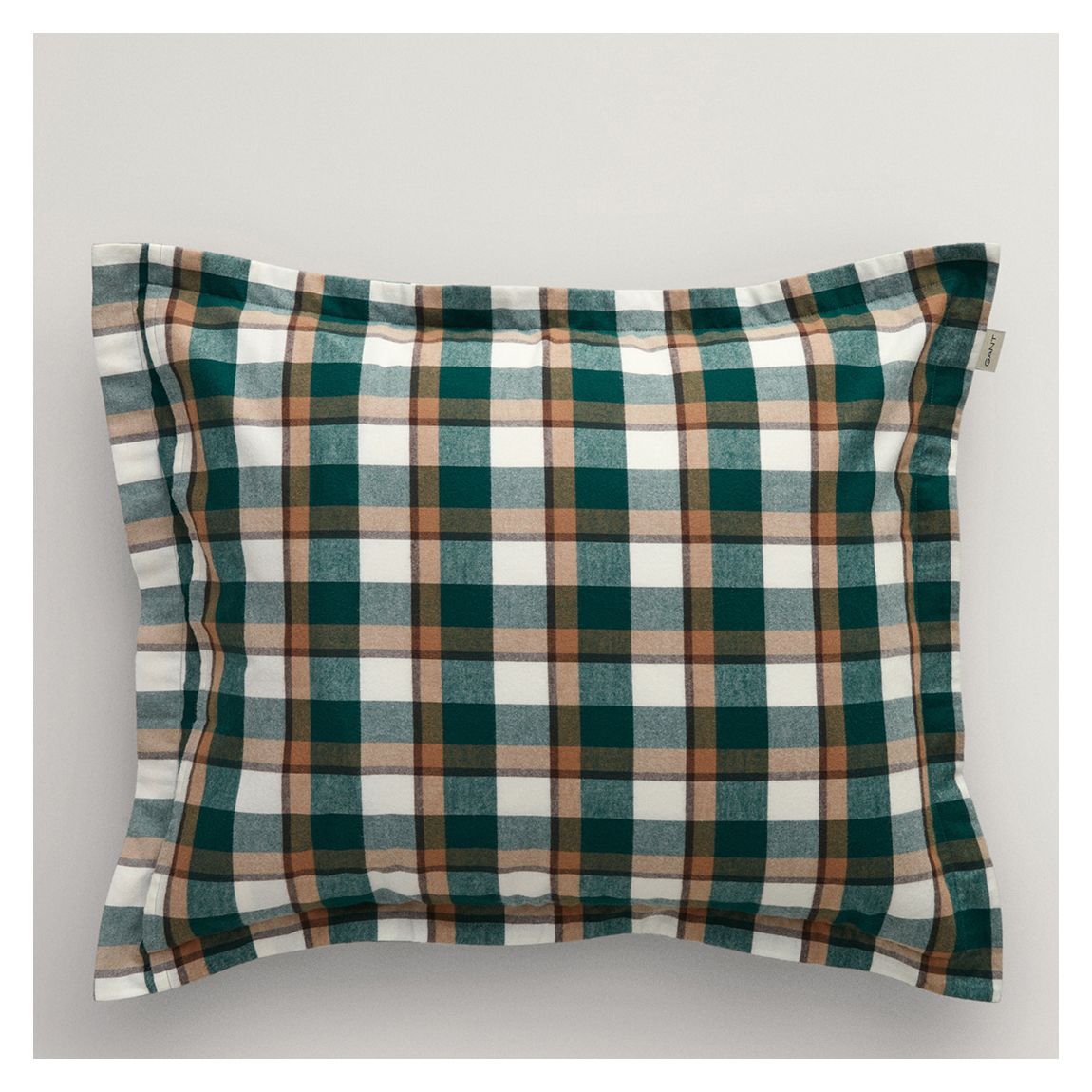 Flannel Pillowcase, Deep Forest main product photo