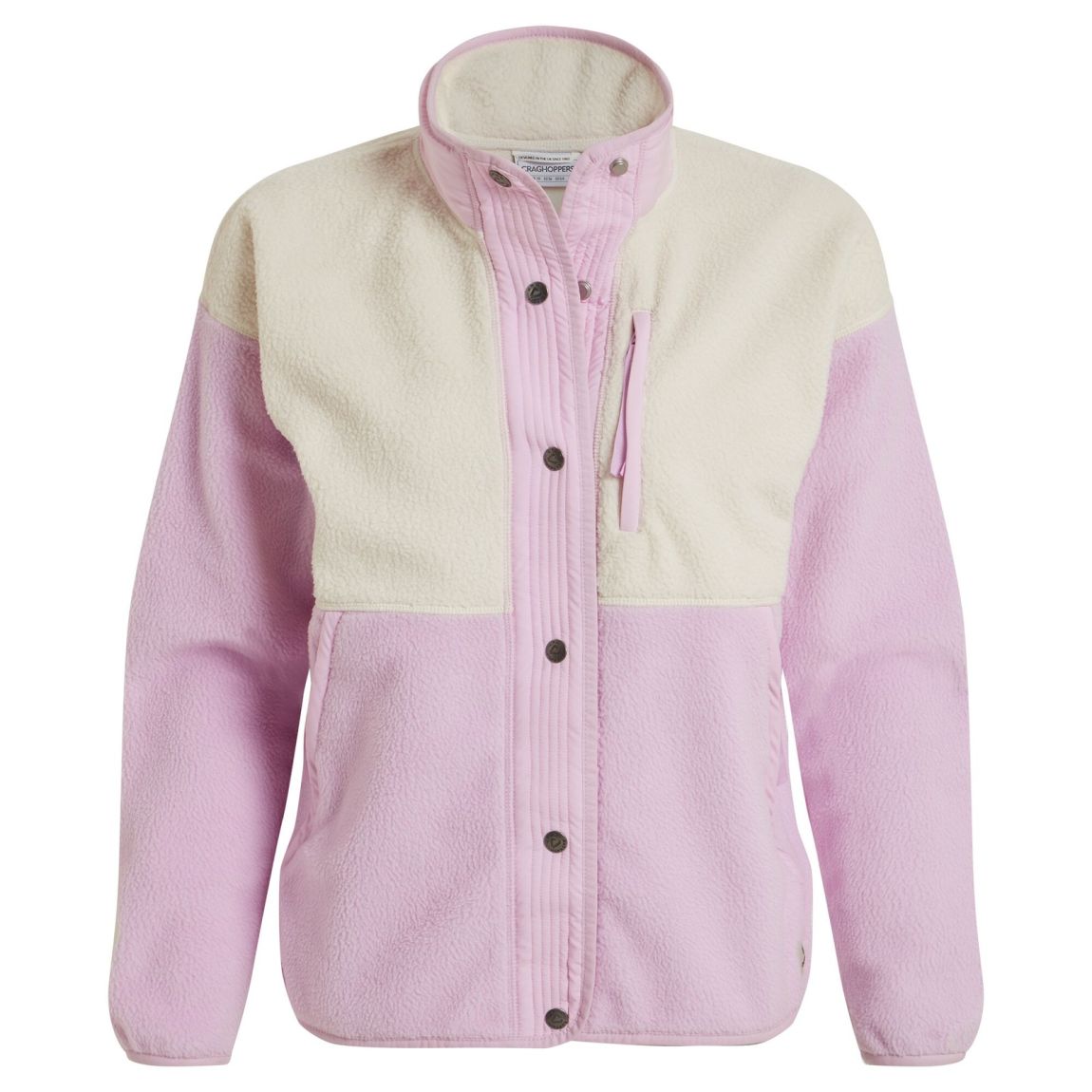 Fleece Jacket Otrail Recycled Polyester Orchid/Calico main product photo