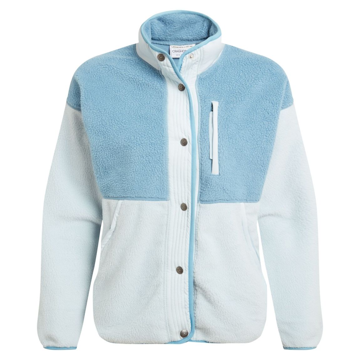 Fleece Jacket Otrail Recycled Polyester Sky/Light Denim main product photo