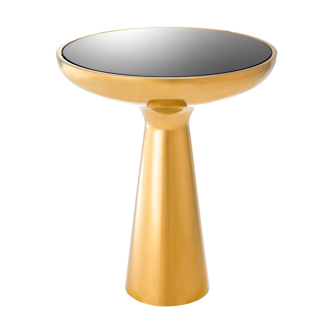 Lindos Side Table Low, Gold main product photo