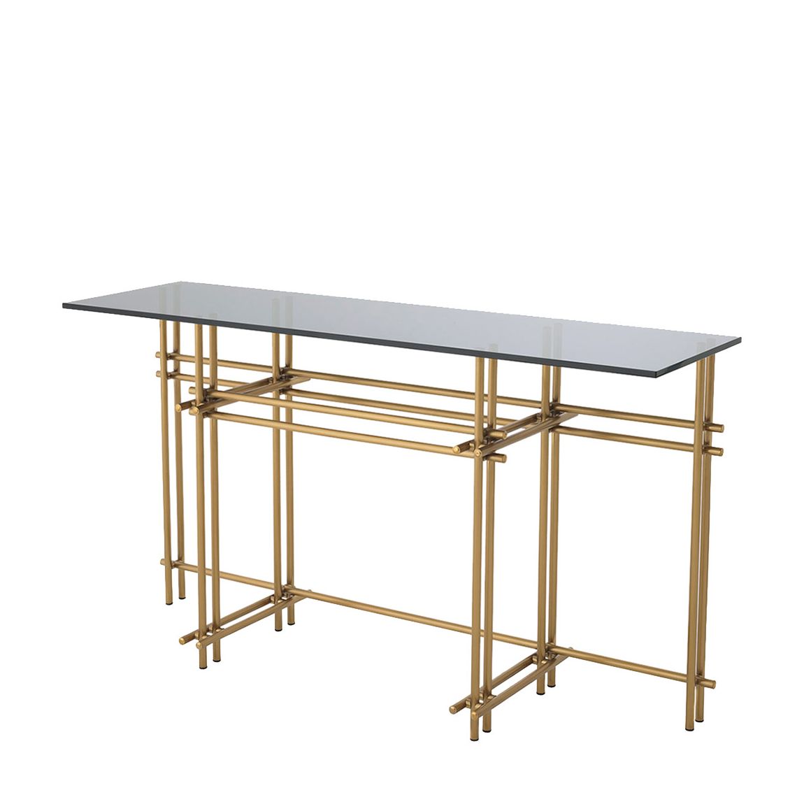 Quinn Console Table, Brass main product photo