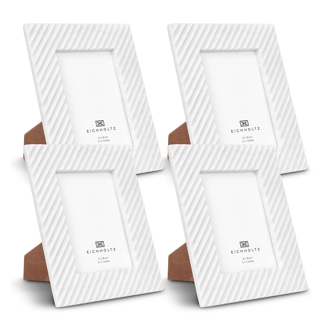 Casale Picture Frame, Set Of 4, White Marble main product photo