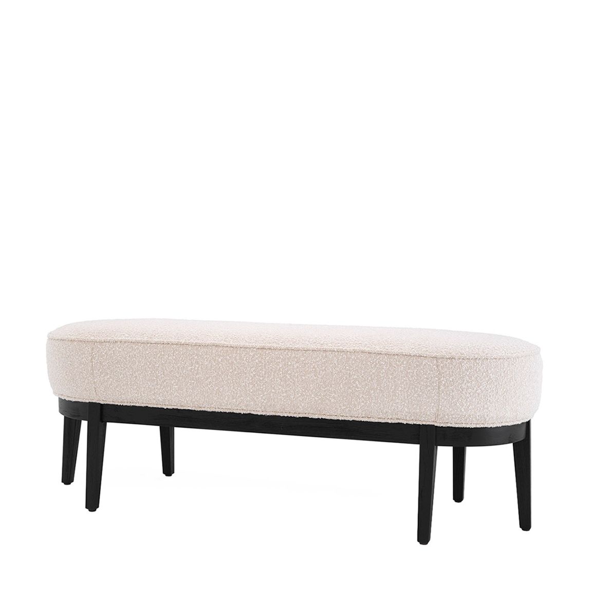 Jarrett Bench, Bouclé Cream main product photo