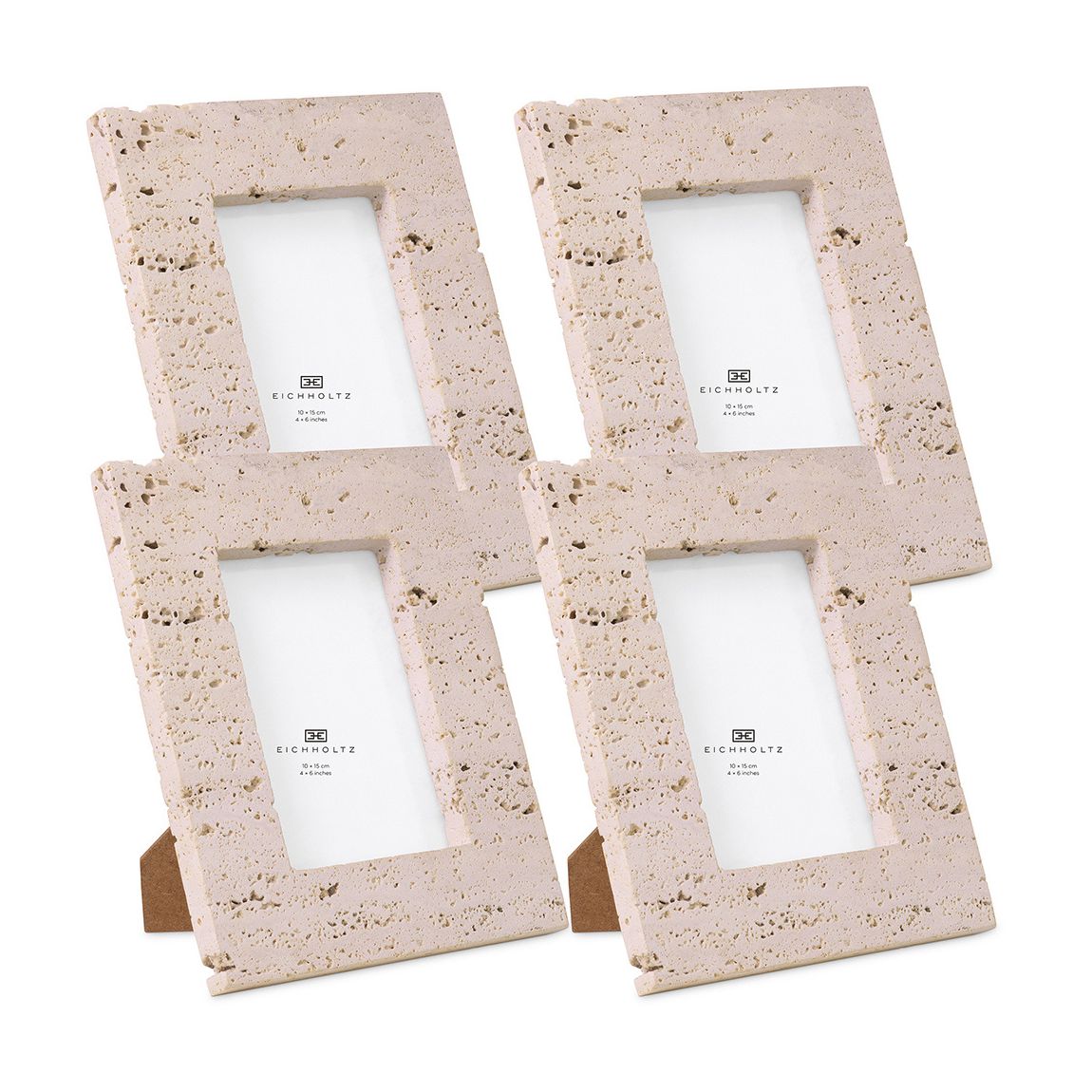 Casale Picture Frame, Set Of 4, Tavertine main product photo