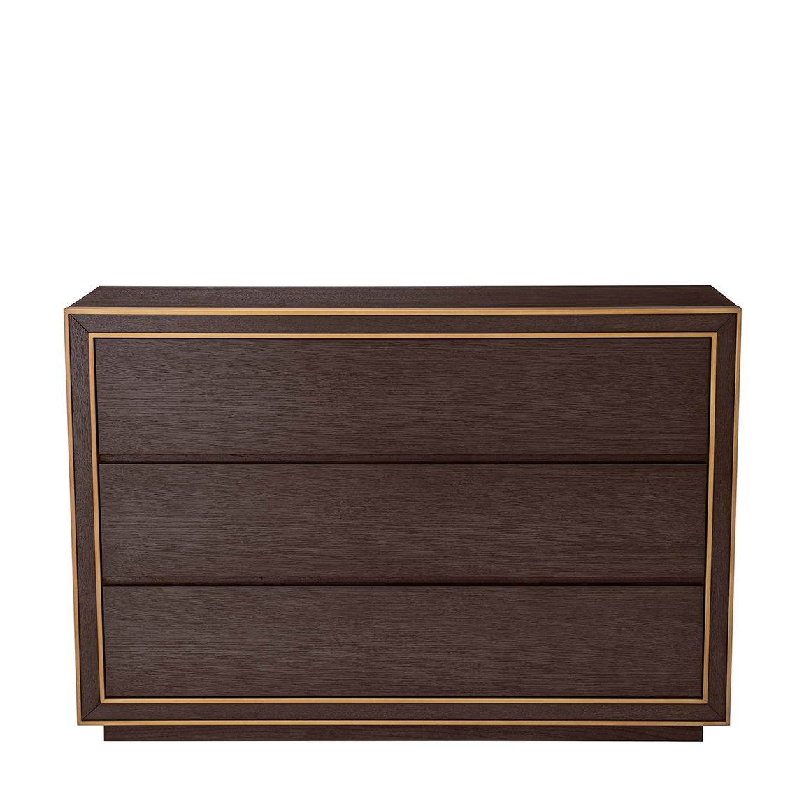 Camelot Drawer Dresser Small, Brown Oak Veneer main product photo